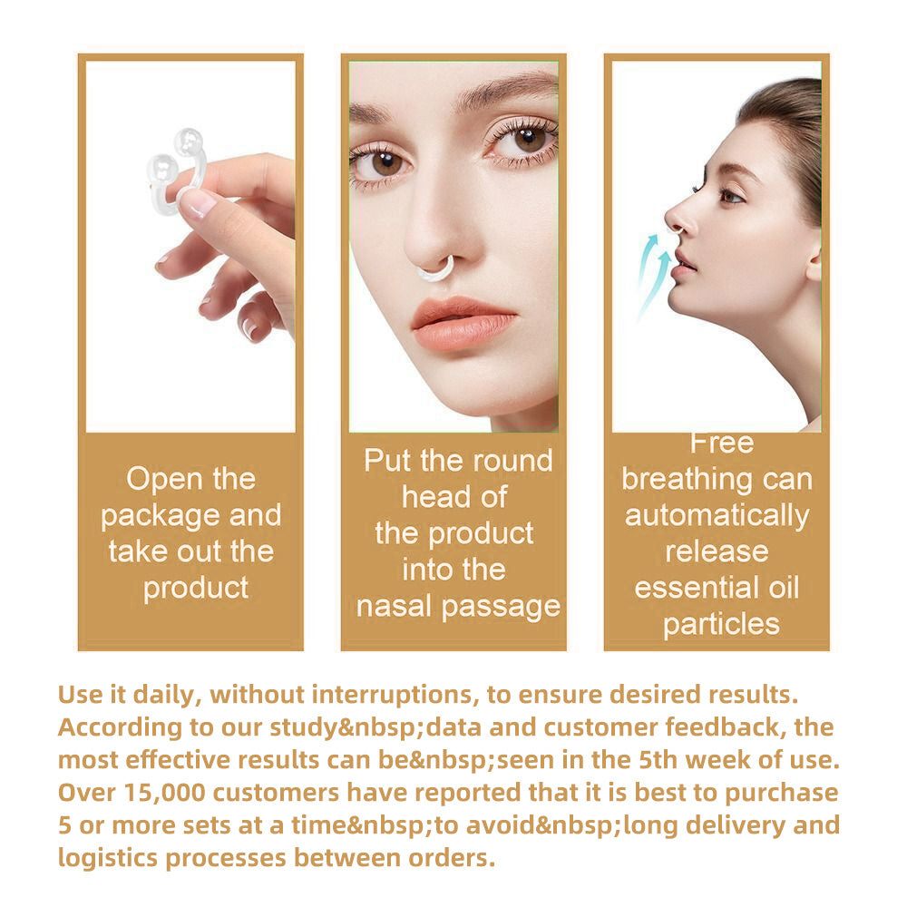 CZTICLE® 🐝Bee Venom Lymphatic Drainage & Slimming Nose Ring 🔥 (for all lymphatic problems and obesity)