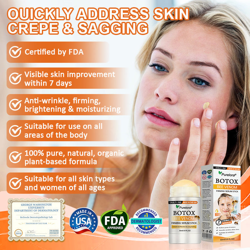 🇺🇸Official Pharmacy🇺🇸 |✨Purelora® Botox Bee Venom Firming Serum Stick