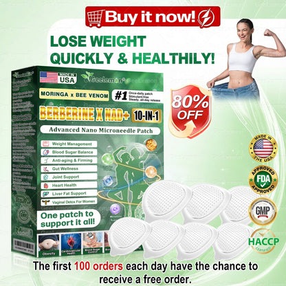 🧑‍⚕️𝐎𝐟𝐟𝐢𝐜𝐢𝐚𝐥 𝐔𝐒 𝐒𝐭𝐨𝐫𝐞 🇺🇸  | 🩺 𝐆𝐞𝐞𝐋𝐞𝐦𝐨𝐧® Moringa · Berberine × NAD+ 𝟏𝟎-𝐢𝐧-𝟏 𝐀𝐝𝐯𝐚𝐧𝐜𝐞𝐝 𝐍𝐚𝐧𝐨 𝐌𝐢𝐜𝐫𝐨𝐧𝐞𝐞𝐝𝐥𝐞 𝐏𝐚𝐭𝐜𝐡 — 𝐎𝐧𝐜𝐞 𝐃𝐚𝐢𝐥𝐲, 𝐕𝐢𝐬𝐢𝐛𝐥𝐞 𝐑𝐞𝐬𝐮𝐥𝐭𝐬 𝐢𝐧 𝟕 𝐃𝐚𝐲𝐬