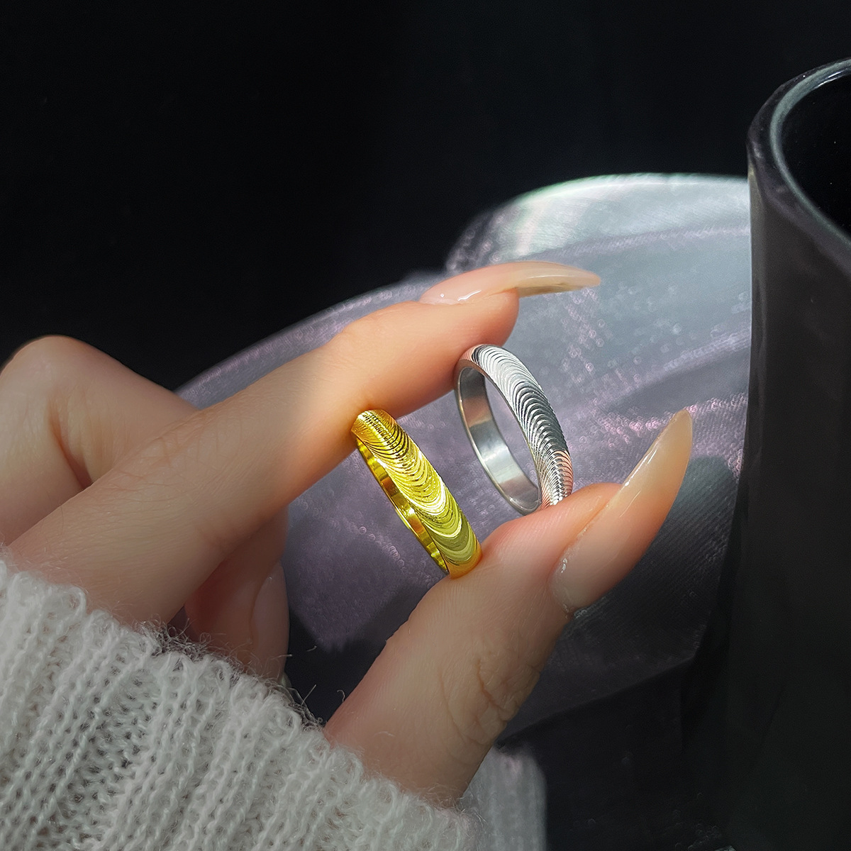 （🔥LAST DAY SALE-80% OFF) DIYSTAR💖𝐂𝐙𝐓𝐈𝐂𝐋𝐄® Lymphatic magnetic therapy cats eye ring