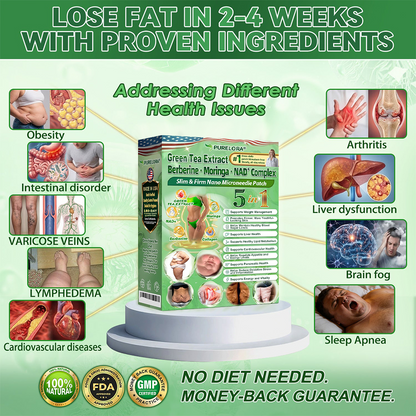 🔥𝑷𝒖𝒓𝒆𝒍𝒐𝒓𝒂® 𝑺𝒍𝒊𝒎 & 𝑭𝒊𝒓𝒎 𝑵𝒂𝒏𝒐 𝑴𝒊𝒄𝒓𝒐𝒏𝒆𝒆𝒅𝒍𝒆 𝑷𝒂𝒕𝒄𝒉- 𝒘𝒊𝒕𝒉 𝑮𝑯𝑲-𝑪𝒖 𝑷𝒆𝒑𝒕𝒊𝒅𝒆 · 𝑩𝒆𝒓𝒃𝒆𝒓𝒊𝒏𝒆 · 𝑴𝒐𝒓𝒊𝒏𝒈𝒂 · 𝑵𝑨𝑫⁺ 𝑪𝒐𝒎𝒑𝒍𝒆𝒙 𝐅𝐨𝐫 𝐨𝐛𝐞𝐬𝐢𝐭𝐲, 𝗟𝗼𝗼𝘀𝗲 𝘀𝗸𝗶𝗻,𝐝𝐢𝐚𝐛𝐞𝐭𝐞𝐬, 𝐬𝐥𝐞𝐞𝐩 𝐚𝐩𝐧𝐞𝐚, 𝐣𝐨𝐢𝐧𝐭 𝐢𝐬𝐬𝐮𝐞𝐬, 𝐚𝐧𝐝 𝐦𝐨𝐫𝐞