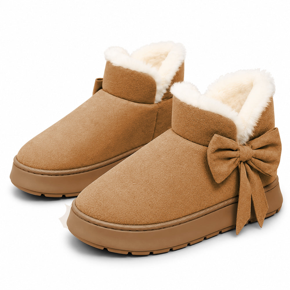 🔥Last Day 50% OFF - Women’s Cute Bow Thick-Lined Warm Orthopedic Shoes