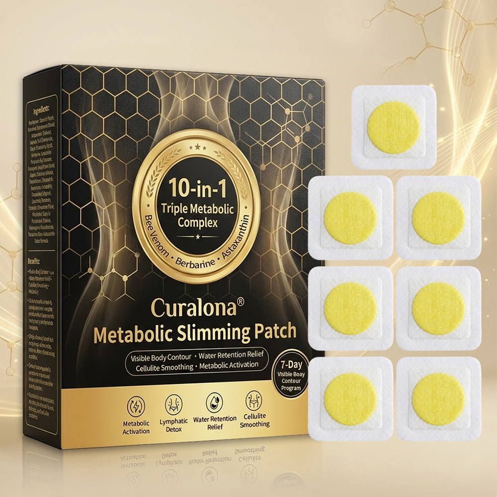 🔥 𝑵𝒆𝒘 𝑨𝒓𝒓𝒊𝒗𝒂𝒍𝒔｜Curalona® 10-in-1 Metabolic Slimming Patch Bee Venom · Berberine · Astaxanthin Detox Formula   （Visible Body Contour • Water Retention Relief • Cellulite Smoothing • Metabolic Activation ） 7-Day Lymphatic Detox & Fat-Burn Program