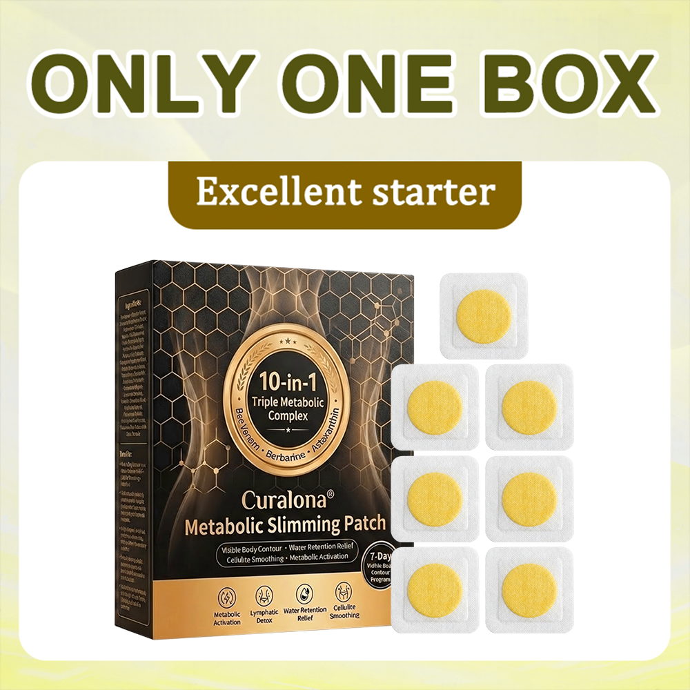 🔥 𝑵𝒆𝒘 𝑨𝒓𝒓𝒊𝒗𝒂𝒍𝒔｜Curalona® 10-in-1 Metabolic Slimming Patch Bee Venom · Berberine · Astaxanthin Detox Formula   （Visible Body Contour • Water Retention Relief • Cellulite Smoothing • Metabolic Activation ） 7-Day Lymphatic Detox & Fat-Burn Program