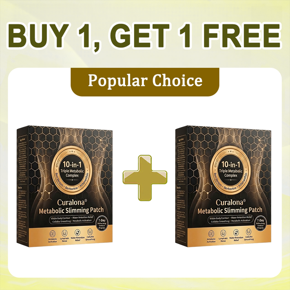 🔥 𝑵𝒆𝒘 𝑨𝒓𝒓𝒊𝒗𝒂𝒍𝒔｜Curalona® 10-in-1 Metabolic Slimming Patch Bee Venom · Berberine · Astaxanthin Detox Formula   （Visible Body Contour • Water Retention Relief • Cellulite Smoothing • Metabolic Activation ） 7-Day Lymphatic Detox & Fat-Burn Program