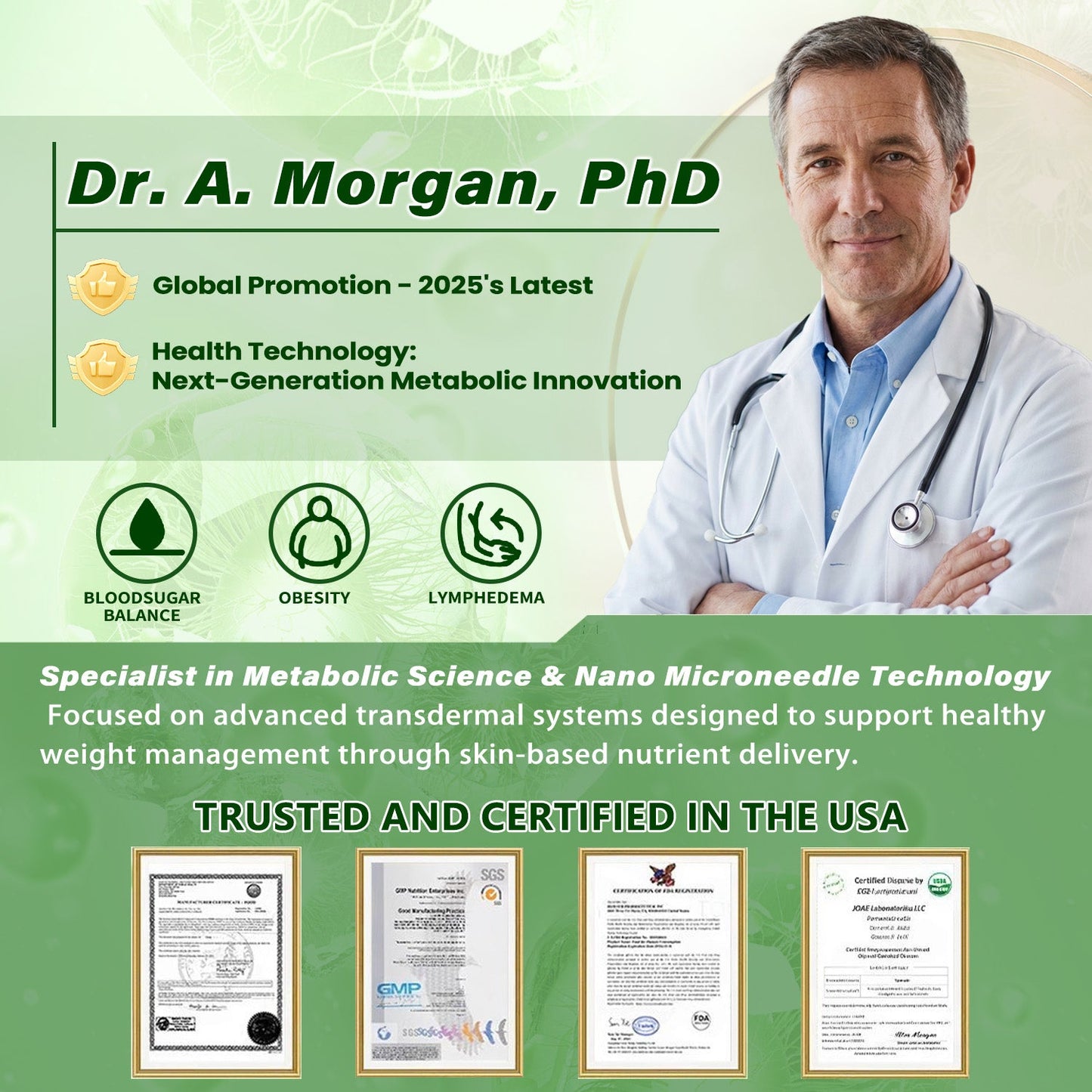 🍀𝑷𝒖𝒓𝒆𝒍𝒐𝒓𝒂® 𝑺𝒍𝒊𝒎 & 𝑭𝒊𝒓𝒎 𝑵𝒂𝒏𝒐 𝑴𝒊𝒄𝒓𝒐𝒏𝒆𝒆𝒅𝒍𝒆 𝑷𝒂𝒕𝒄𝒉- 𝒘𝒊𝒕𝒉 𝑮𝑯𝑲-𝑪𝒖 𝑷𝒆𝒑𝒕𝒊𝒅𝒆 · 𝑩𝒆𝒓𝒃𝒆𝒓𝒊𝒏𝒆 · 𝑴𝒐𝒓𝒊𝒏𝒈𝒂 · 𝑵𝑨𝑫⁺ 𝑪𝒐𝒎𝒑𝒍𝒆𝒙 𝐅𝐨𝐫 𝐨𝐛𝐞𝐬𝐢𝐭𝐲, 𝗟𝗼𝗼𝘀𝗲 𝘀𝗸𝗶𝗻,𝐝𝐢𝐚𝐛𝐞𝐭𝐞𝐬, 𝐬𝐥𝐞𝐞𝐩 𝐚𝐩𝐧𝐞𝐚, 𝐣𝐨𝐢𝐧𝐭 𝐢𝐬𝐬𝐮𝐞𝐬, 𝐚𝐧𝐝 𝐦𝐨𝐫𝐞