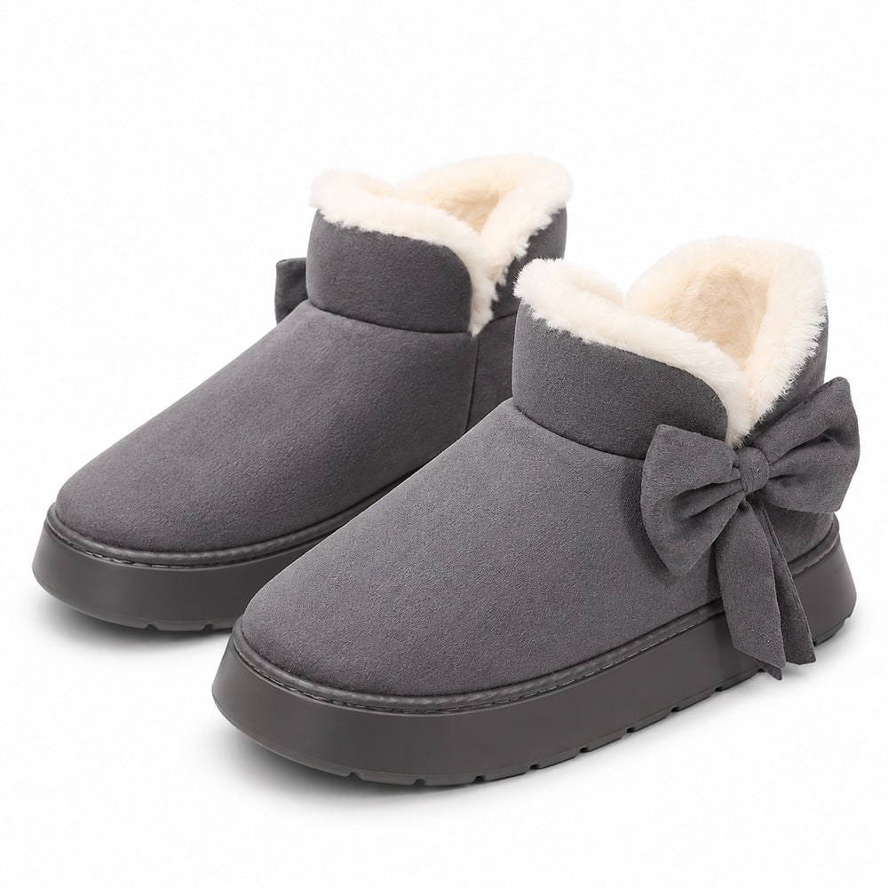 🔥Last Day 50% OFF - Women’s Cute Bow Thick-Lined Warm Orthopedic Shoes