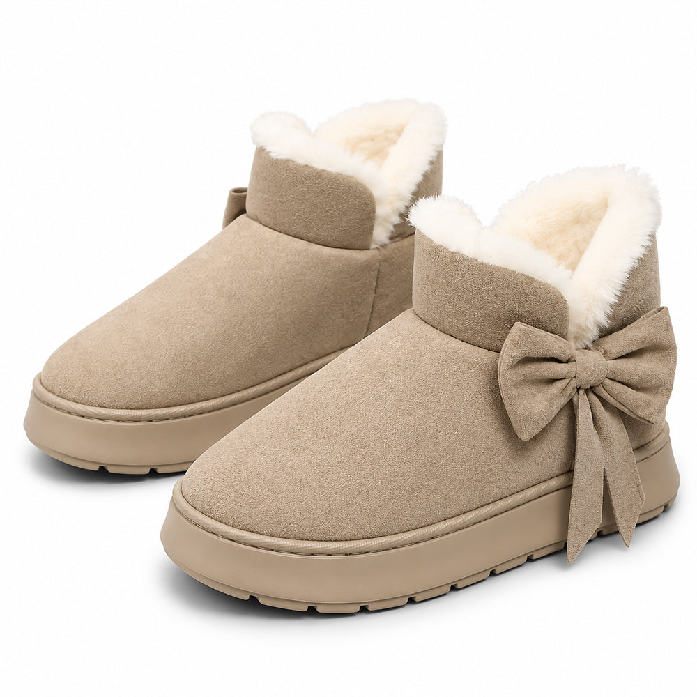🔥Last Day 50% OFF - Women’s Cute Bow Thick-Lined Warm Orthopedic Shoes