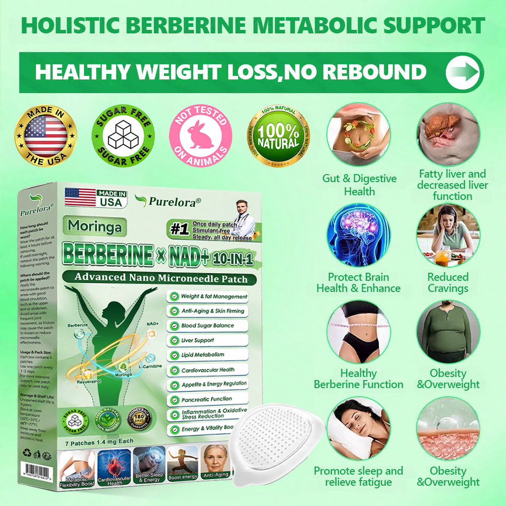 [FDA-Registered & GMP Certified]👩‍⚕️| 𝙋𝙪𝙧𝙚𝙡𝙤𝙧𝙖® 𝙈𝒐𝒓𝒊𝒏𝒈𝗮 · 𝗕𝗲𝗿𝗯𝐞𝐫𝐢𝐧𝙚 × 𝙉𝑨𝑫+ 𝟏𝟎-𝙞𝙣-𝟭 𝘼𝒅𝒗𝒂𝒏𝒄𝒆𝐝 𝐍𝐚𝐧𝙤 𝙈𝙞𝙘𝙧𝙤𝙣𝒆𝒆𝒅𝒍𝐞 𝐏𝐚𝐭𝙘𝙝 🇺🇸|𝘉𝘢𝘤𝘬𝘦𝘥 𝘣𝘺 𝘴𝘤𝘪𝘦𝘯𝘤𝘦 | 10-𝗂𝗇-𝟣 𝖿𝗈𝗋𝗆𝗎𝗅𝖺 | 𝑅𝑒𝑠𝑢𝑙𝑡𝑠 𝑖𝑛 7 𝑑𝑎𝑦𝑠 ⏳