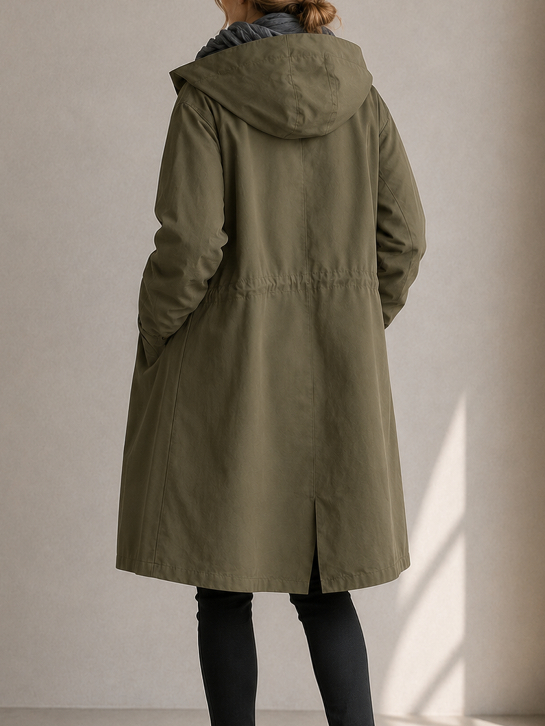 🔥 49% OFF Clearance | Women's Oversized Hooded Water-Resistant Windbreaker Rain Jacket