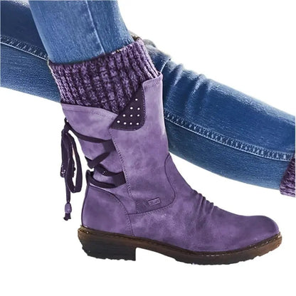 🔥Last Day! 50% OFF - PREMIUM Orthopaedic Waterproof Mid-Calf Boots: Easy-Zip Pain Relief Walking Shoes