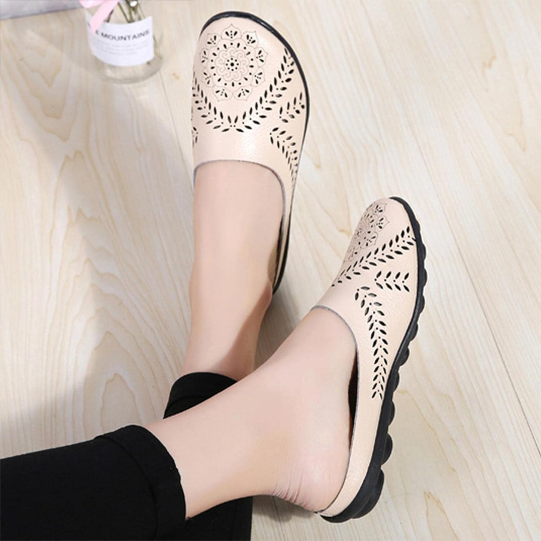 Airfleek Wide Toe Box & Wide Size Leather Mules – New Colors