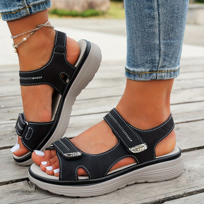🔥Last Day Deal 80% OFF🔥  Women's Arch Fit Orthopedic Wedge Sandals