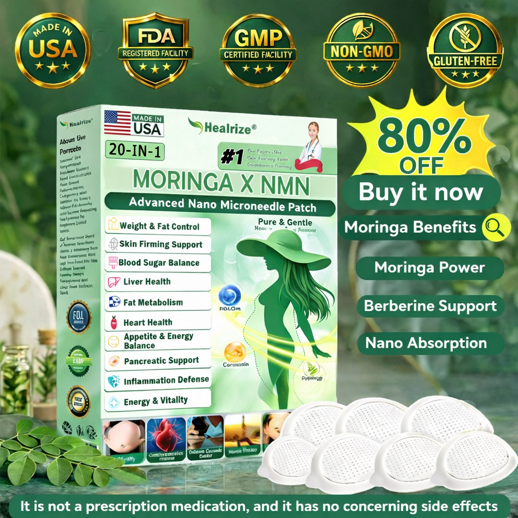 🇺🇸 𝑶𝒇𝒇𝒊𝒄𝒊𝒂𝒍 𝑶𝒏𝒍𝒊𝒏𝒆 𝑺𝒕𝒐𝒓𝒆 |  Healrize®🎄🎄 𝑴𝒐𝒓𝒊𝒏𝒈𝒂 & 𝑩𝒆𝒓𝒃𝒆𝒓𝒊𝒏𝒆 20-𝑰𝑵-1 𝑨𝒅𝒗𝒂𝒏𝒄𝒆𝒅 𝑵𝒂𝒏𝒐 𝑴𝒊𝒄𝒓𝒐𝒏𝒆𝒆𝒅𝒍𝒆 𝑷𝒂𝒕𝒄𝒉 (𝐎𝐧𝐜𝐞 𝐃𝐚𝐢𝐥𝐲, 𝐯𝐢𝐬𝐢𝐛𝐥𝐞 𝐜𝐡𝐚𝐧𝐠𝐞𝐬 𝐢𝐧 𝟕 𝐝𝐚𝐲𝐬）✅ 𝐎𝐛𝐞𝐬𝐢𝐭𝐲, 𝐃𝐢𝐚𝐛𝐞𝐭𝐞𝐬, 𝐒𝐥𝐞𝐞𝐩 𝐀𝐩𝐧𝐞𝐚, 𝐀𝐧𝐝 𝐉𝐨𝐢𝐧𝐭 𝐈𝐬𝐬𝐮𝐞𝐬