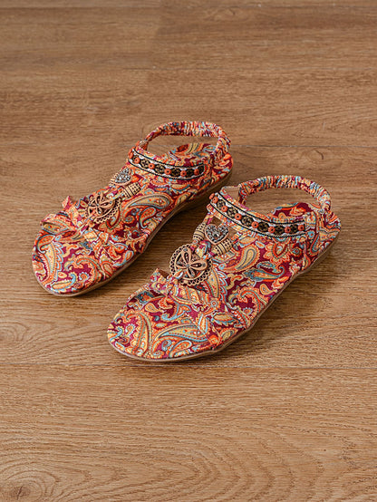💝 Summer Sale ⭐ Women's Fashion Bohemian Open-Toe Rhinestone Sandals