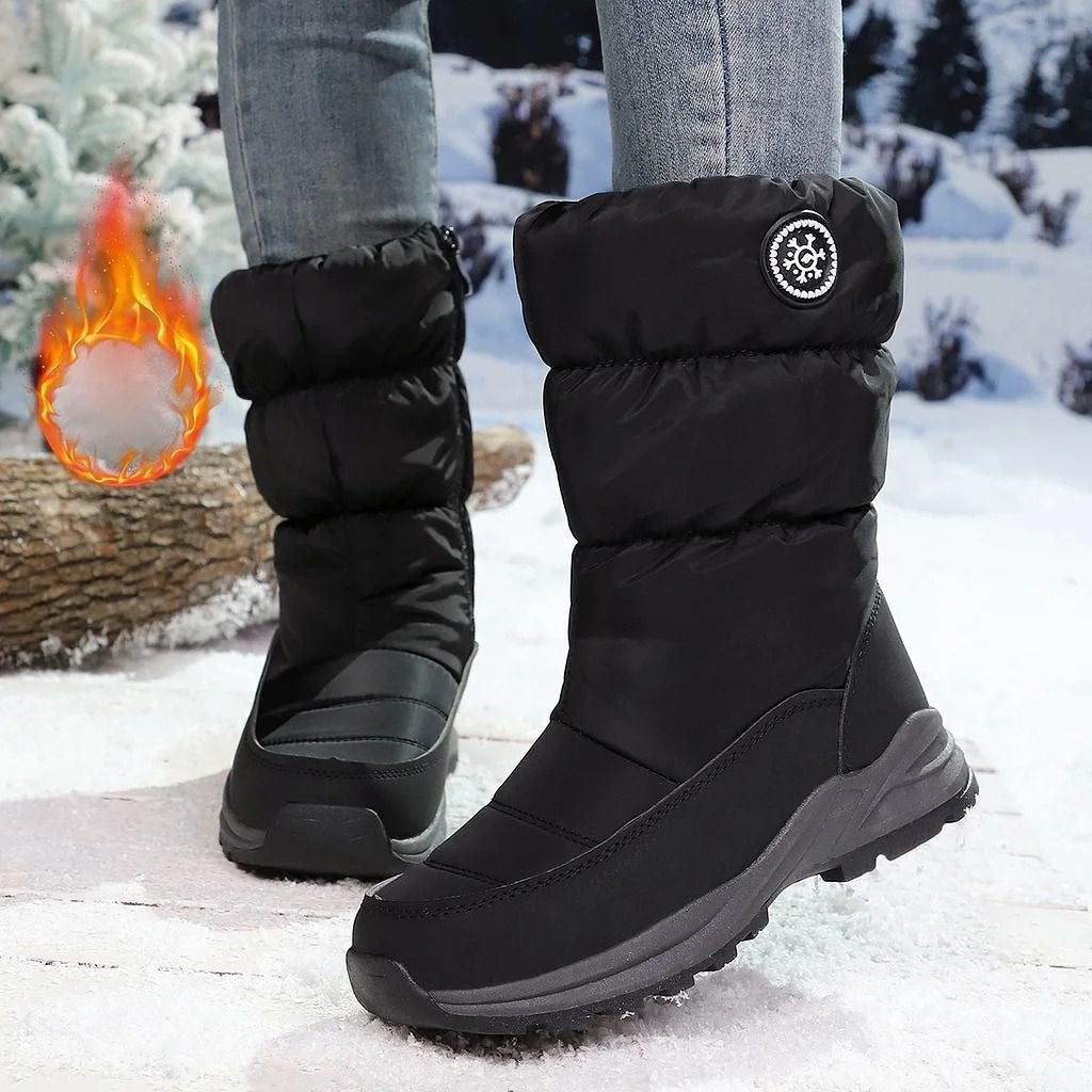 🔥LAST DAY 80%OFF🔥Women's High Quality Winter Mid-Calf Snow Boots