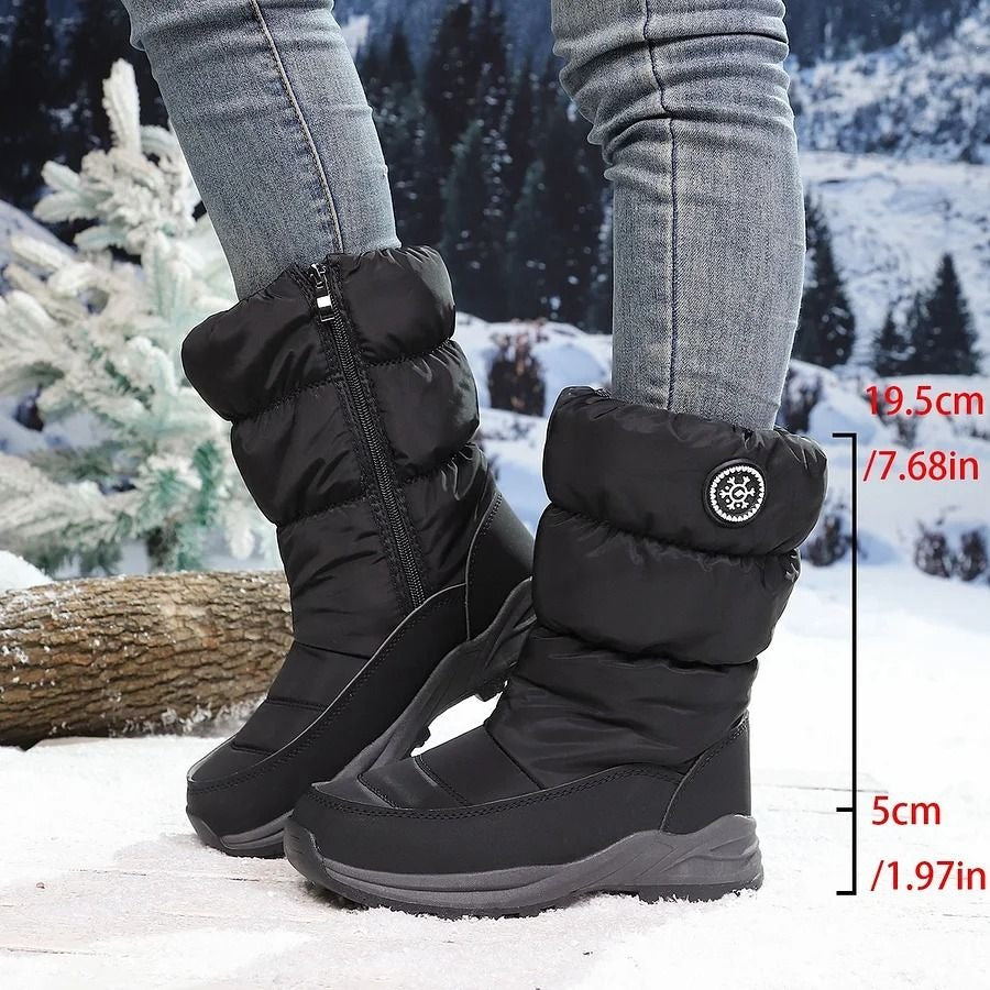 🔥LAST DAY 80%OFF🔥Women's High Quality Winter Mid-Calf Snow Boots