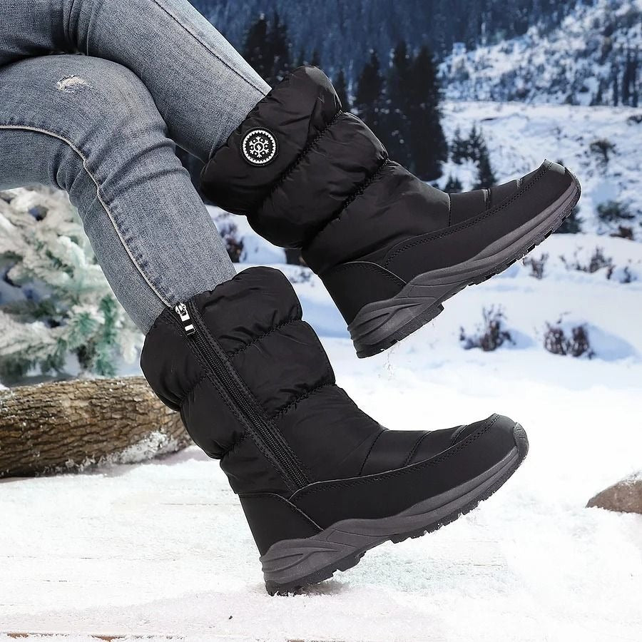 🔥LAST DAY 80%OFF🔥Women's High Quality Winter Mid-Calf Snow Boots