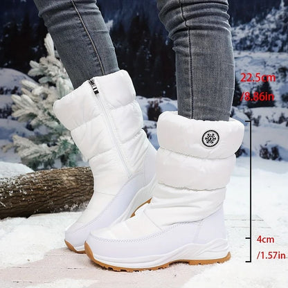 🔥LAST DAY 80%OFF🔥Women's High Quality Winter Mid-Calf Snow Boots