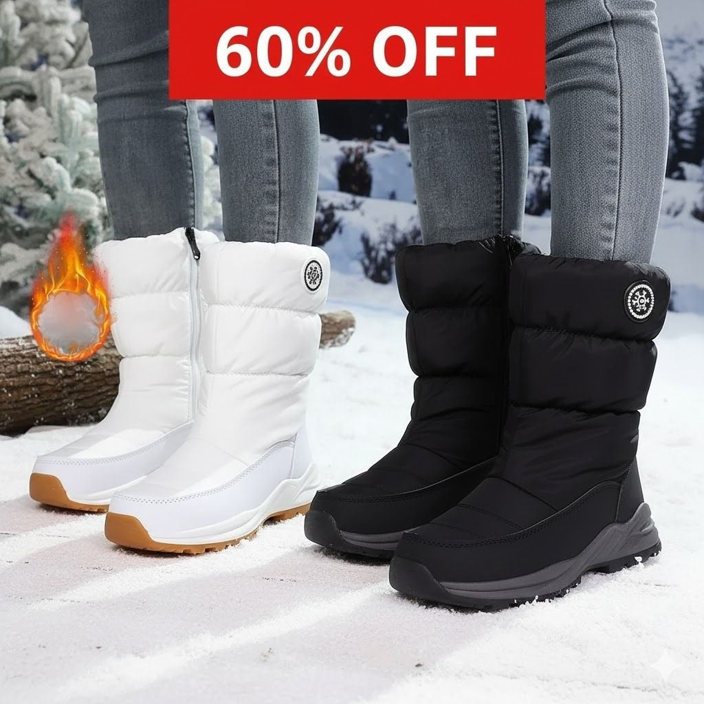 🔥LAST DAY 80%OFF🔥Women's High Quality Winter Mid-Calf Snow Boots