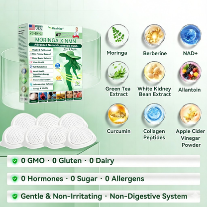 🇺🇸 𝑶𝒇𝒇𝒊𝒄𝒊𝒂𝒍 𝑶𝒏𝒍𝒊𝒏𝒆 𝑺𝒕𝒐𝒓𝒆 |  Healrize®🎄🎄 𝑴𝒐𝒓𝒊𝒏𝒈𝒂 & 𝑩𝒆𝒓𝒃𝒆𝒓𝒊𝒏𝒆 20-𝑰𝑵-1 𝑨𝒅𝒗𝒂𝒏𝒄𝒆𝒅 𝑵𝒂𝒏𝒐 𝑴𝒊𝒄𝒓𝒐𝒏𝒆𝒆𝒅𝒍𝒆 𝑷𝒂𝒕𝒄𝒉 (𝐎𝐧𝐜𝐞 𝐃𝐚𝐢𝐥𝐲, 𝐯𝐢𝐬𝐢𝐛𝐥𝐞 𝐜𝐡𝐚𝐧𝐠𝐞𝐬 𝐢𝐧 𝟕 𝐝𝐚𝐲𝐬）✅ 𝐎𝐛𝐞𝐬𝐢𝐭𝐲, 𝐃𝐢𝐚𝐛𝐞𝐭𝐞𝐬, 𝐒𝐥𝐞𝐞𝐩 𝐀𝐩𝐧𝐞𝐚, 𝐀𝐧𝐝 𝐉𝐨𝐢𝐧𝐭 𝐈𝐬𝐬𝐮𝐞𝐬