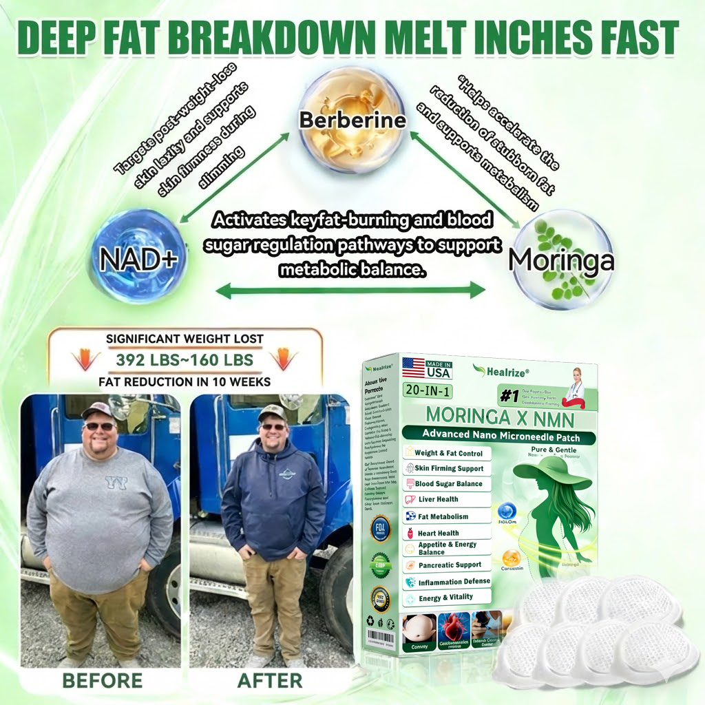 🇺🇸 𝑶𝒇𝒇𝒊𝒄𝒊𝒂𝒍 𝑶𝒏𝒍𝒊𝒏𝒆 𝑺𝒕𝒐𝒓𝒆 |  Healrize®🎄🎄 𝑴𝒐𝒓𝒊𝒏𝒈𝒂 & 𝑩𝒆𝒓𝒃𝒆𝒓𝒊𝒏𝒆 20-𝑰𝑵-1 𝑨𝒅𝒗𝒂𝒏𝒄𝒆𝒅 𝑵𝒂𝒏𝒐 𝑴𝒊𝒄𝒓𝒐𝒏𝒆𝒆𝒅𝒍𝒆 𝑷𝒂𝒕𝒄𝒉 (𝐎𝐧𝐜𝐞 𝐃𝐚𝐢𝐥𝐲, 𝐯𝐢𝐬𝐢𝐛𝐥𝐞 𝐜𝐡𝐚𝐧𝐠𝐞𝐬 𝐢𝐧 𝟕 𝐝𝐚𝐲𝐬）✅ 𝐎𝐛𝐞𝐬𝐢𝐭𝐲, 𝐃𝐢𝐚𝐛𝐞𝐭𝐞𝐬, 𝐒𝐥𝐞𝐞𝐩 𝐀𝐩𝐧𝐞𝐚, 𝐀𝐧𝐝 𝐉𝐨𝐢𝐧𝐭 𝐈𝐬𝐬𝐮𝐞𝐬